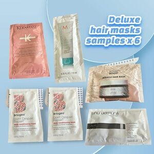 🆕 *NEW* 6️⃣ Deluxes samples - Hair mask: kerastase,, briogeo, shu uemura, etc…